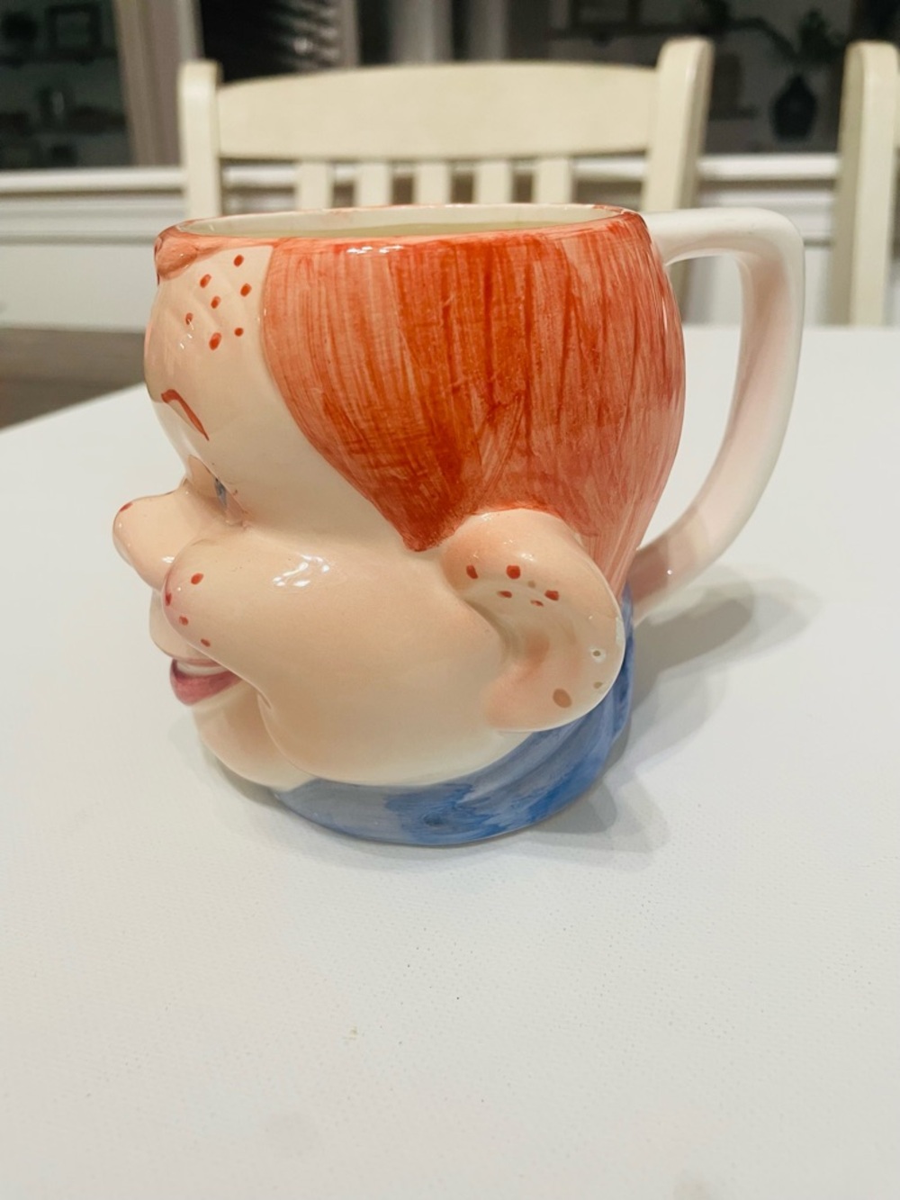 Vintage Rare Howdy Doody Ceramic Face Mug - Picture 6 of 7